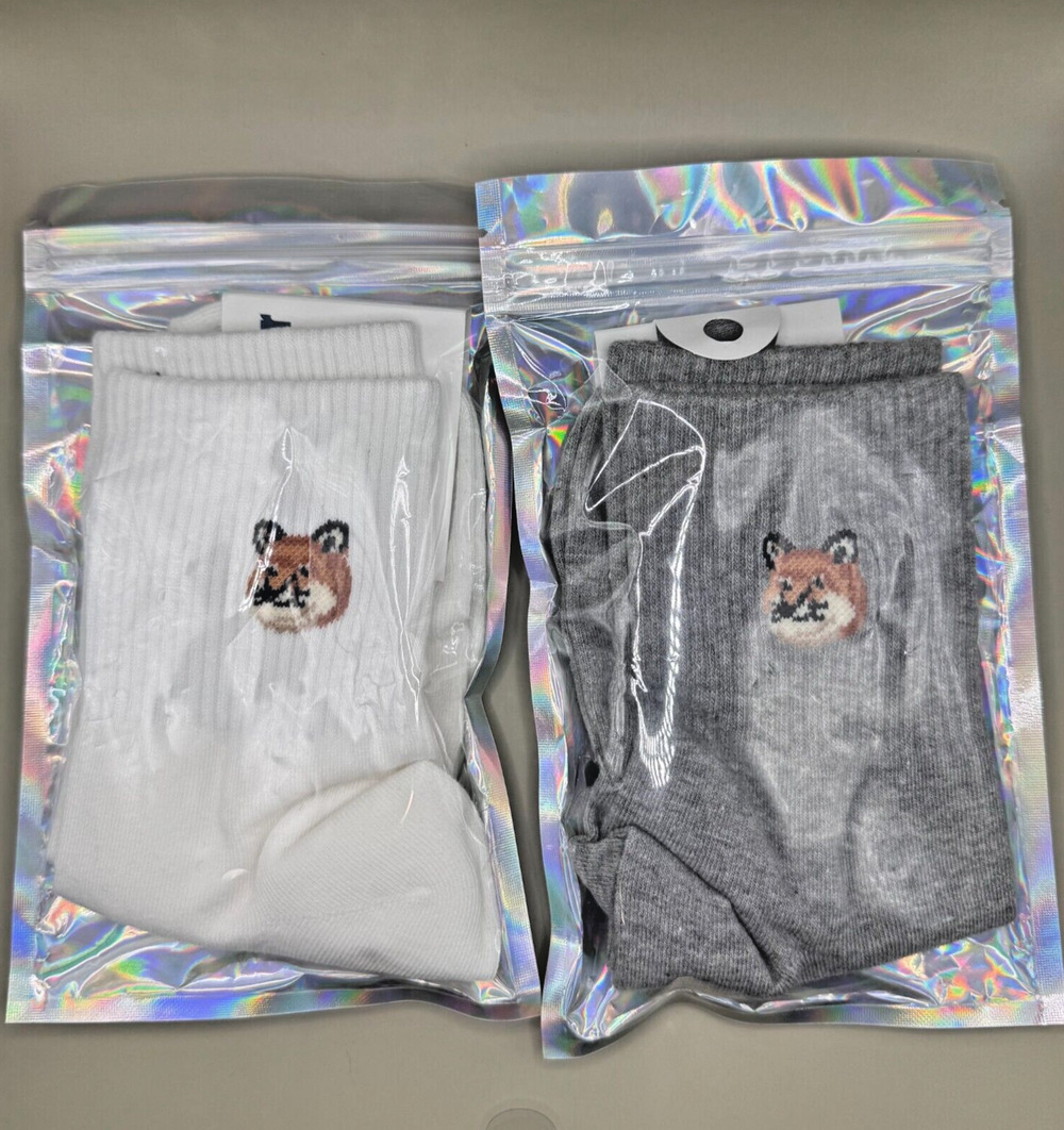 Lot of 2 Unisex Socks Made in Korea NWT - Shiba Inu